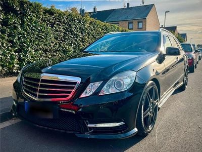 Second-hand Mercedes E350 AMG line 265 CP (194 kW) 2013 Negru Break