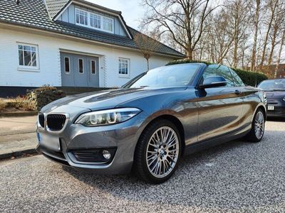 gebraucht BMW 220 d Cabrio Aut. HiFi LED Leder AHK