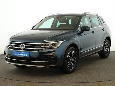 Nightshade blue metallic Gebraucht 2022 VW Tiguan Elegance SUV | 28.380 € (Fairer Preis)