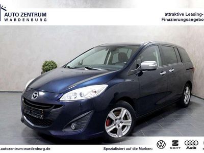 Begagnad Mazda 5 Sendo 116 HK (85 kW) 2014 Blå Minibuss
