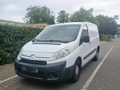 Gebraucht Citroën Jumpy 90 PS (66 kW) 2010 Weiß Van / Kleinbus