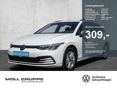 Weiß Gebraucht 2022 VW Golf VIII Life Kombi | 22.650 € (Guter Preis)