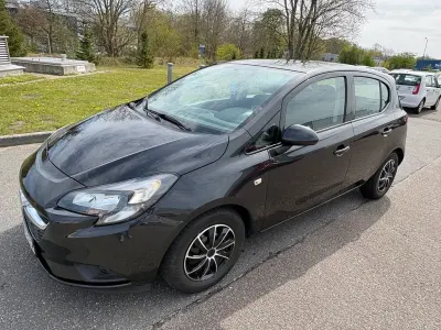 Gebraucht Opel Corsa drive 69 PS (50 kW) 2016 Schwarz Kleinwagen