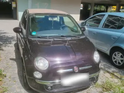 Gebraucht Fiat 500C 65 PS (47 kW) 2013 Violet Cabrio