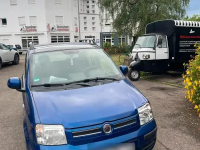 Gebraucht Fiat Panda 2010 Blau Kleinwagen