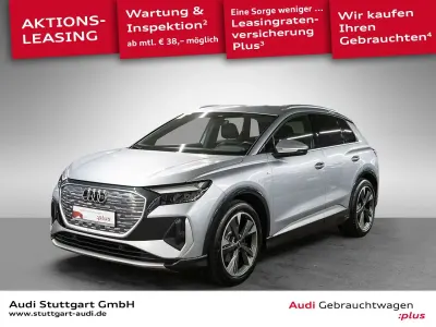 Gebraucht Audi Q4 e-tron S-Line 125 kW (170 PS) 2023 Silber SUV