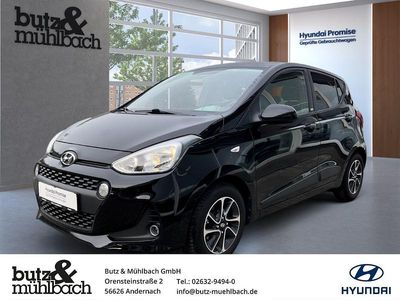 Gebraucht Hyundai i10 Passion 87 PS (63 kW) 2018 Schwarz Kleinwagen
