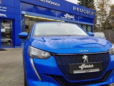Gebraucht Peugeot e-208 Active 100 kW (136 PS) 2021 Lackierung vertigoblau Kleinwagen