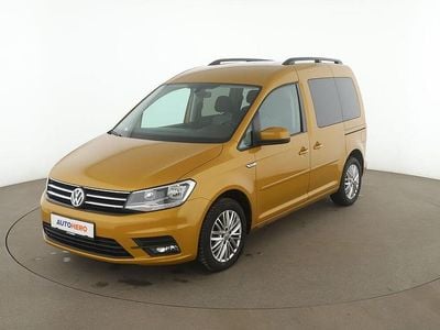 Gebraucht VW Caddy Comfortline 150 PS (110 kW) 2020 Gelb Van / Kleinbus