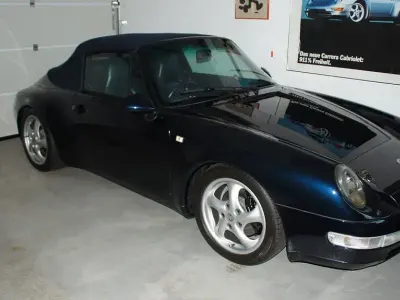 Gebraucht Porsche 993 286 PS (210 kW) 1996 Blau Cabrio