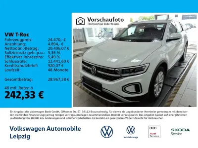 Gebraucht VW T-Roc Style 150 PS (110 kW) 2022 Weiß SUV