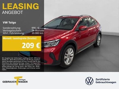 Gebraucht VW Taigo Life 150 PS (110 kW) 2024 Rot SUV