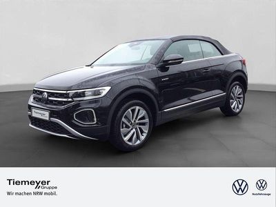 Neu VW T-Roc Cabriolet Style 150 PS (110 kW) 2025 Schwarz Cabrio