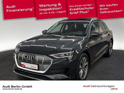 Gebraucht Audi e-tron Advanced Plus 300 kW (408 PS) 2021 Manhattangrau metallic SUV