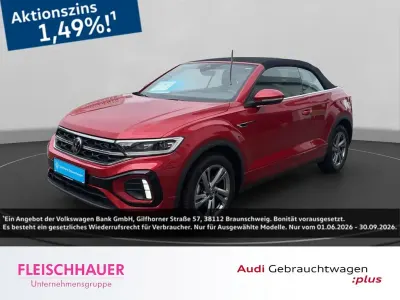 Gebraucht VW T-Roc Cabriolet R-line 150 PS (110 kW) 2025 Rot Cabrio