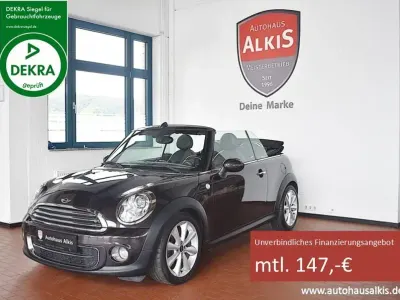 Gebraucht Mini Cooper D Cabriolet 111 PS (81 kW) 2014 Braun Cabrio