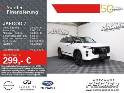 Gebraucht Jaecoo 7 347 PS (255 kW) 2026 Weiß SUV