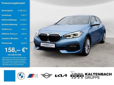 Usata BMW 118 Advantage 150 CV (110 kW) 2021 Blu Utilitaria