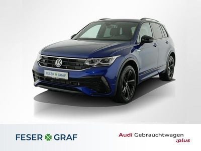 Lapiz blue metallic Gebraucht 2022 VW Tiguan R-line SUV | 39.250 € (Etwas zu teuer)