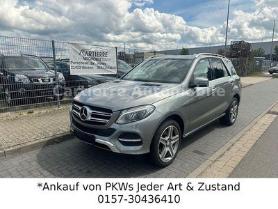 Second-hand Mercedes GLE400 333 CP (244 kW) 2015 Argintiu SUV