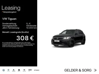 Gebraucht VW Tiguan R-line 150 PS (110 kW) 2023 Deep black perleffekt SUV
