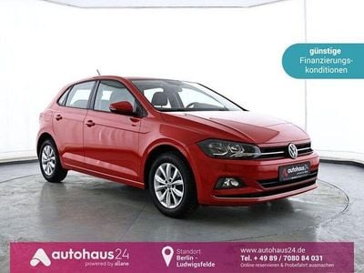 Gebraucht VW Polo Highline 95 PS (69 kW) 2021 Rot Limousine