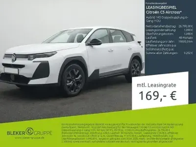 Neu Citroën C5 Aircross 145 PS (106 kW) 2026 Okenit weiß metallic SUV