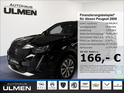 Schwarz Gebraucht 2023 Peugeot e-2008 Active SUV | 19.950 € (Fairer Preis)