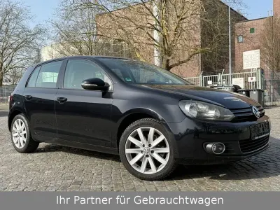 Gebraucht VW Golf VI Highline 160 PS (117 kW) 2010 Schwarz Kleinwagen