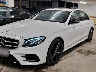 Brugt Mercedes E220 194 HK (142 kW) 2016 Hvid Sedan