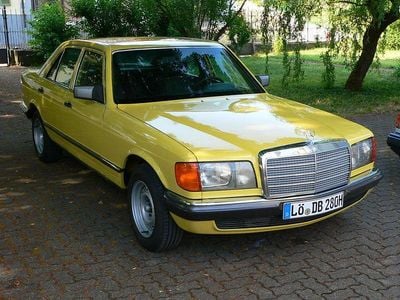Occasion Mercedes S280 SE 185 PK (136 kW) 1980 Geel Sedan