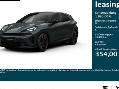 Neu Cupra Raval Endurance 155 kW (211 PS) 2026 Fiord blue Limousine