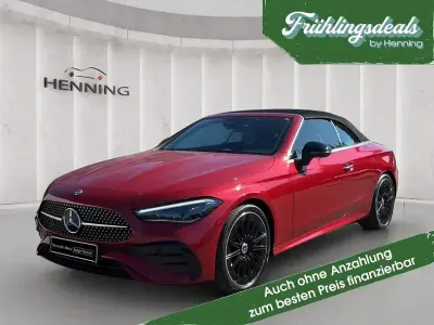 Brugt Mercedes CLE200 AMG 204 HK (150 kW) 2024 Rød Cabriolet