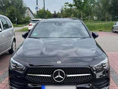 Gebraucht Mercedes CLA200 AMG line 163 PS (119 kW) 2022 Schwarz Coupé