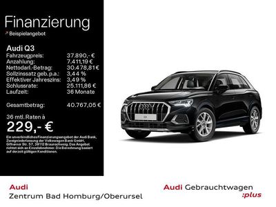 Schwarz Gebraucht 2025 Audi Q3 Advanced Plus SUV | 37.890 € (Fairer Preis)