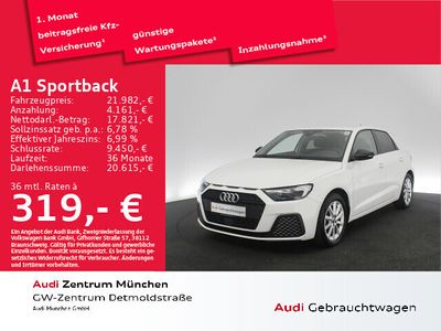 gebraucht Audi A1 Sportback 30 TFSI S tronic