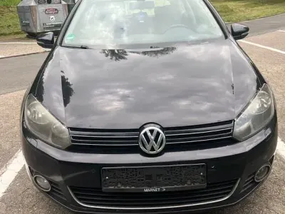 Gebraucht VW Golf VI Highline 110 PS (80 kW) 2009 Schwarz Kleinwagen