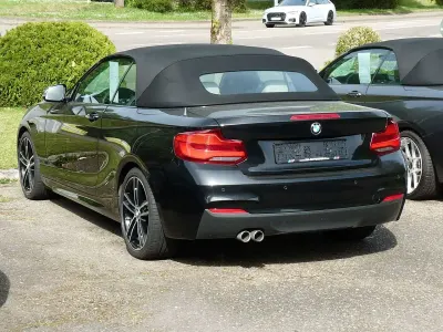 Brugt BMW 220 M Sport 184 HK (135 kW) 2018 Sort Cabriolet