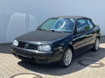 Gebraucht VW Golf Cabriolet Trendline 90 PS (66 kW) 2000 Schwarz Cabrio