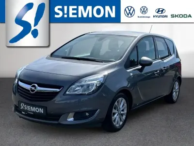 Gebraucht Opel Meriva Active 120 PS (88 kW) 2017 Grau Van / Kleinbus