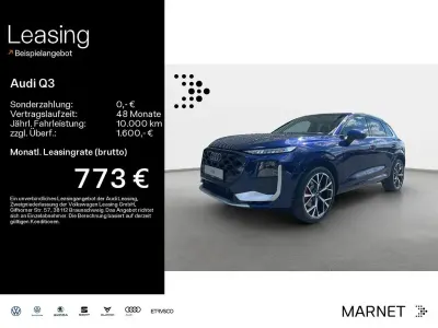 Neu Audi Q3 Sport 204 PS (150 kW) 2026 Navarrablau metallic SUV