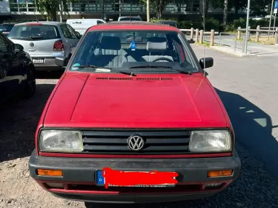 Gebraucht VW Jetta 90 PS (66 kW) 1991 Rot Limousine