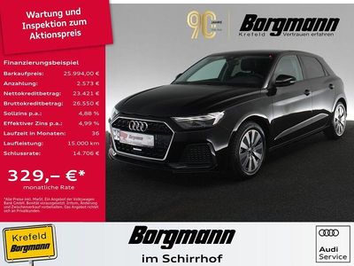 Gebraucht Audi A1 Sportback Advanced 95 PS (69 kW) 2025 Schwarz / mythosschwarz Kleinwagen