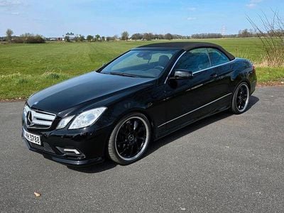 Usata Mercedes E350 Avantgarde 295 CV (216 kW) 2011 Nero Cabrio