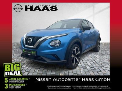 Second-hand Nissan Juke 360º 114 CP (83 kW) 2022 Albastru SUV