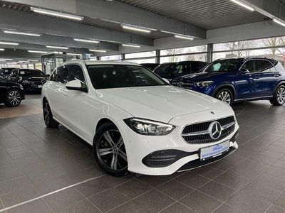 Gebraucht Mercedes C220 Advanced 197 PS (144 kW) 2023 Polarweiss Kombi