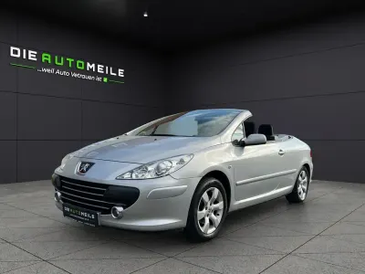 Gebraucht Peugeot 307 CC Filou 109 PS (80 kW) 2006 Lackierung aluminiumgraulack Cabrio