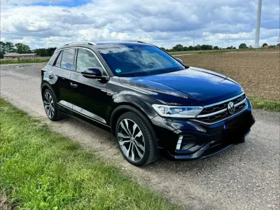 Gebraucht VW T-Roc R-line 190 PS (139 kW) 2022 Schwarz SUV