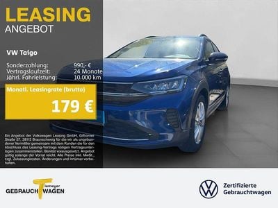 Second-hand VW Taigo Goal 116 CP (85 kW) 2025 Albastru SUV