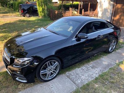 Usata Mercedes E200 AMG line 184 CV (135 kW) 2017 Nero Coupé